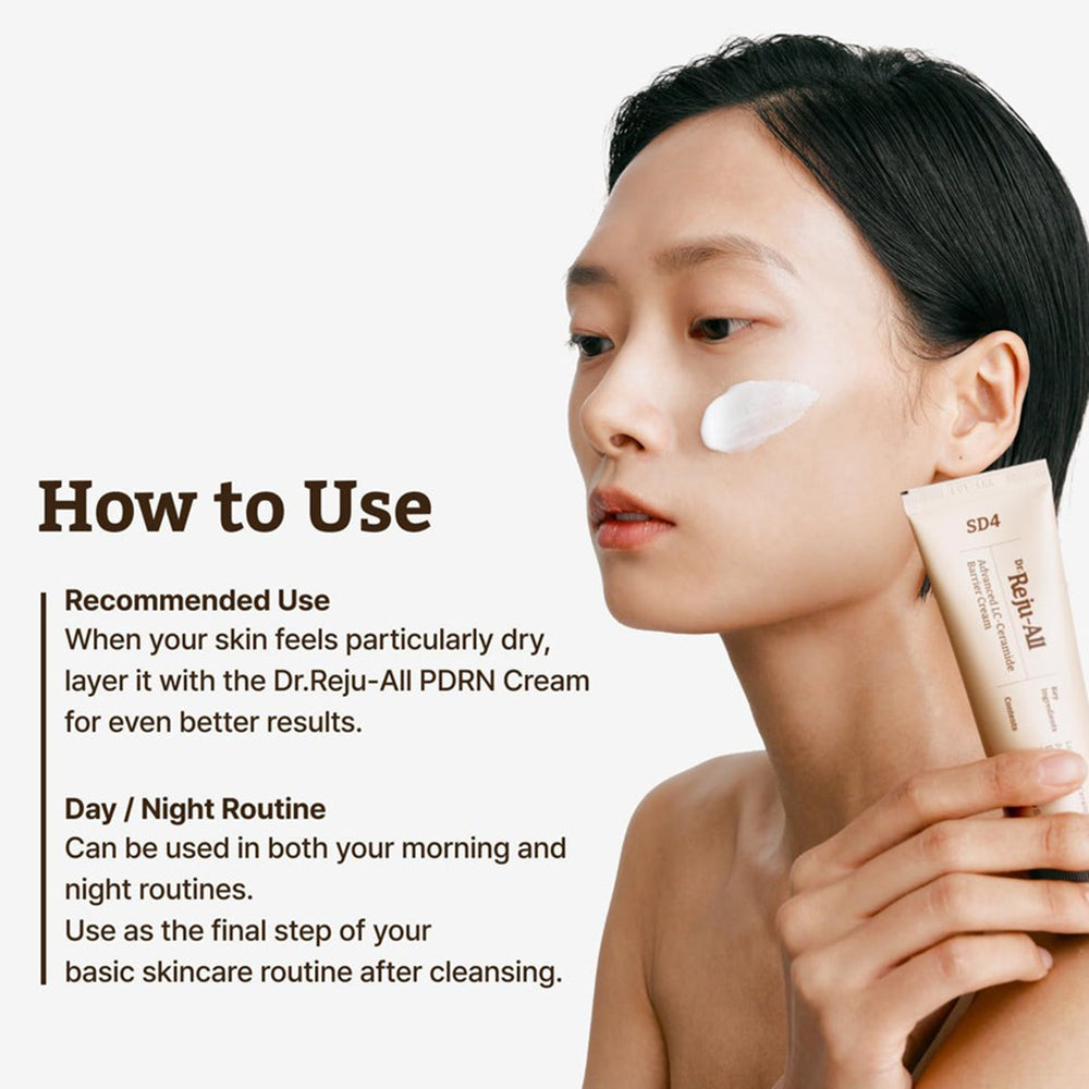 DR.REJU-ALL Advanced LC-Ceramide Barrier Cream - Gesichtscreme mit Ceramiden und Niacinamid zur Hydratisierung und zum Schutz der Haut - 50 ml