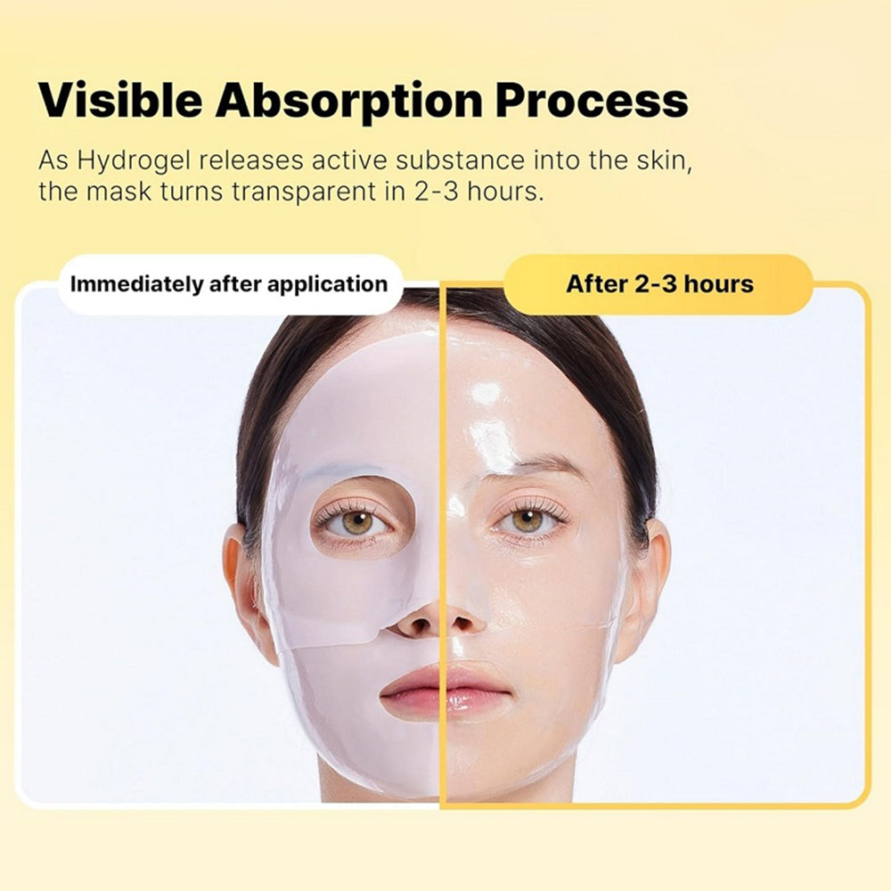 Advanced Snail Mucin Glass Glow Hydrogel Mask Masca de fata 34 gr