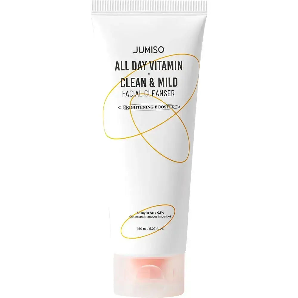 JUMISO All Day Vitamin Clean and Mild - Reinigendes Gel mit Vitamin C und Salicylsäure zur Entfernung von Unreinheiten und zur Erhaltung des Hautkomforts - 150 ml