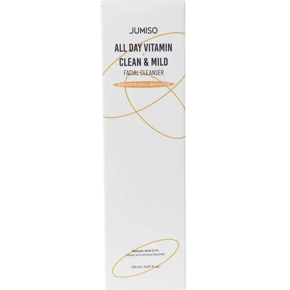 JUMISO All Day Vitamin Clean and Mild - Reinigendes Gel mit Vitamin C und Salicylsäure zur Entfernung von Unreinheiten und zur Erhaltung des Hautkomforts - 150 ml