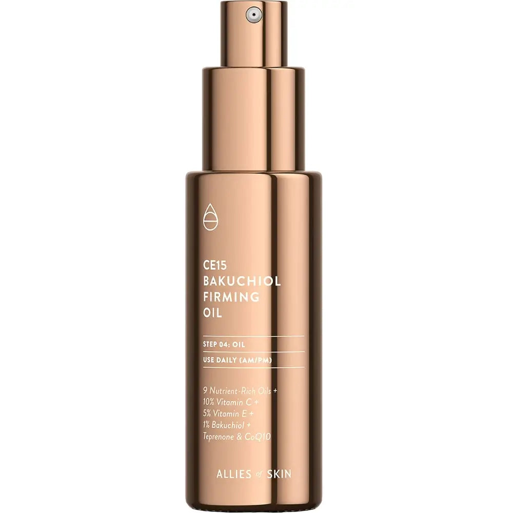 CE15 Bakuchiol Firming Oil 30 ml von Allies of Skin – luxuriöses Regenerationsöl

