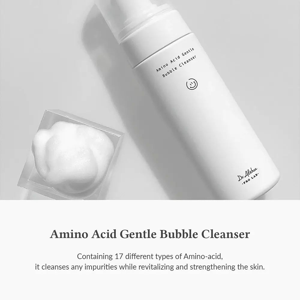 Dr. Althea Amino Säure Sanfter Blasenspüler - Reinigungsschaum mit Aminosäuren und Hyaluronsäure, der zur Reinigung von Unreinheiten und zur Aufrechterhaltung der Hautfeuchtigkeit beiträgt - 140 ml