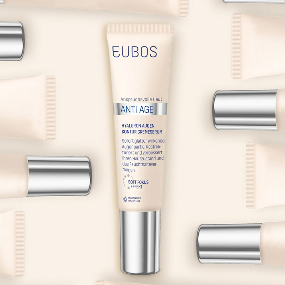 EUBOS Anti-Aging Hyaluron Augencreme-Serum