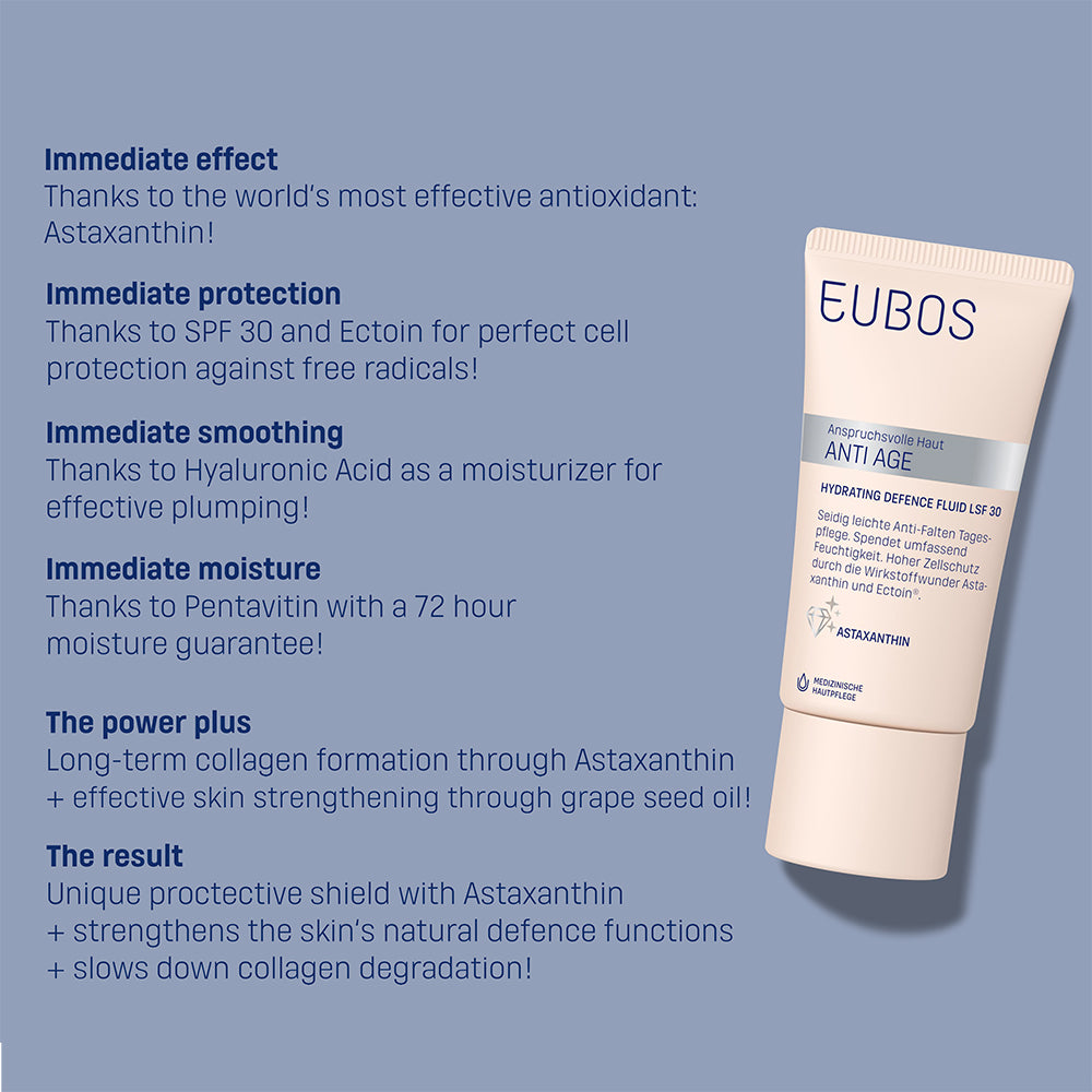 EUBOS Anti-Aging Feuchtigkeitsspendendes Schutzfluid LSF 30