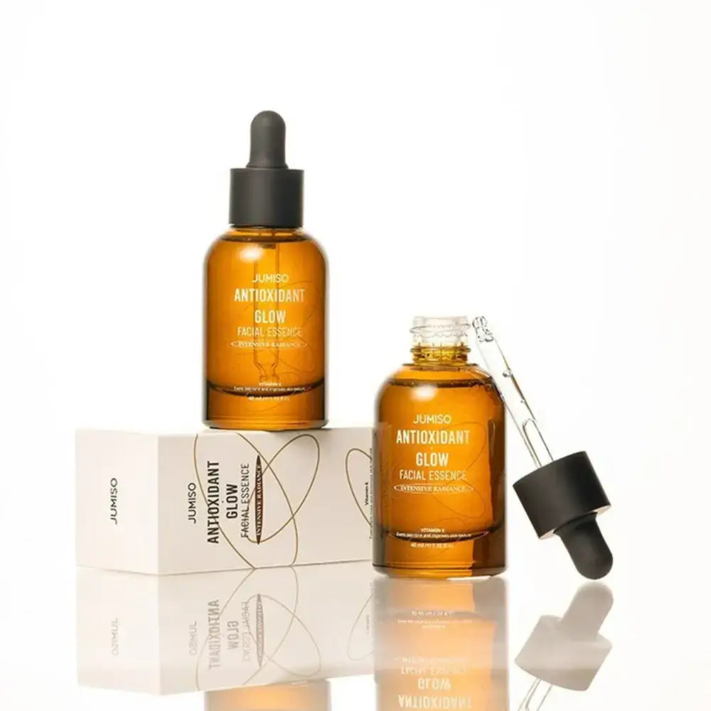JUMISO Antioxidant Glow Gesichts-Essenz - mit Niacinamid und Alpha-Arbutin, zur Verbesserung des ungleichmäßigen Hauttons und zur Aufhellung von Hyperpigmentierung - 40 ml