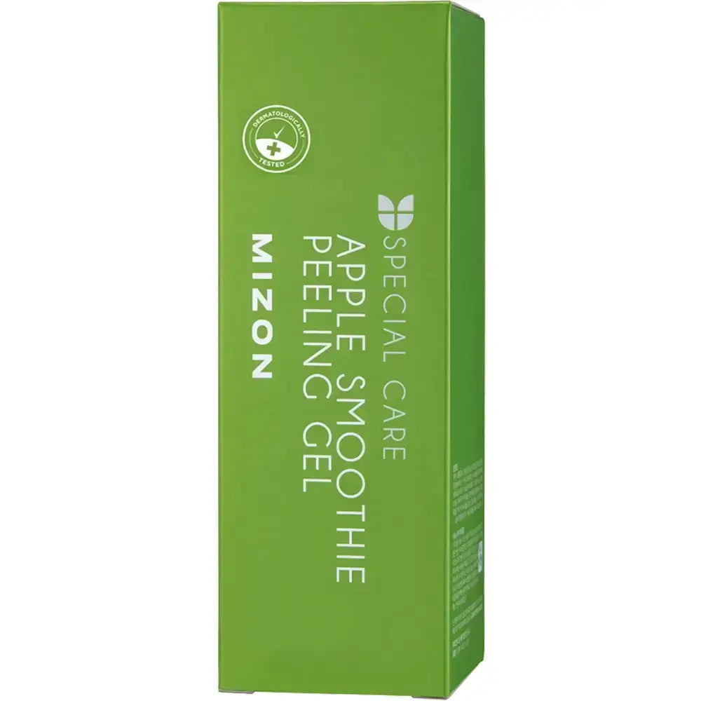 MIZON Apple Smoothie Peeling Gel - Peeling-Gel mit Apfelextrakt und natürlicher Zellulose zur Entfernung abgestorbener Hautzellen und zur Sebumkontrolle - 120 ml
