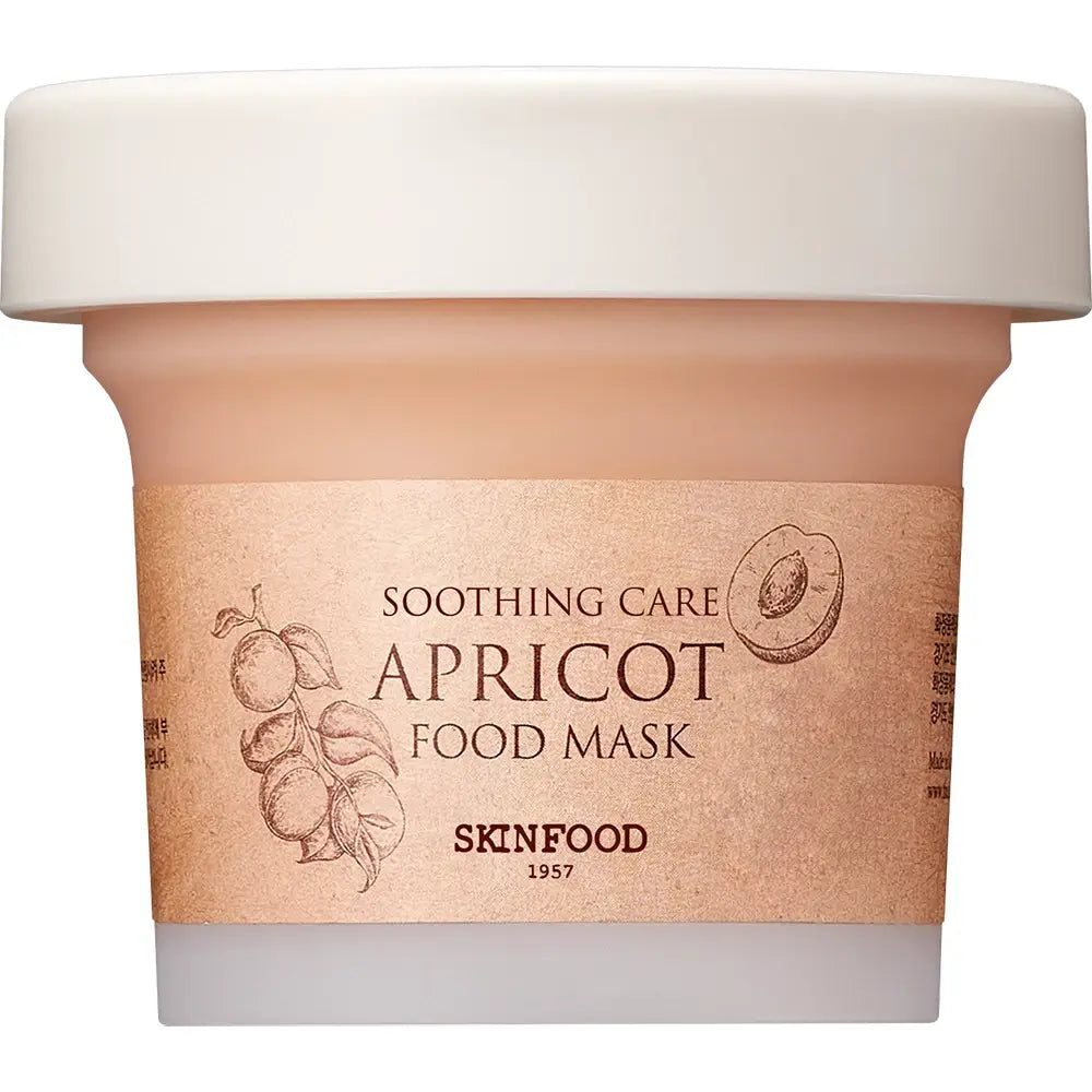 SKINFOOD Aprikosen-Gesichtsmaske - Gesichtsmaske mit Aprikosenextrakt und rosa Calamin - 120 g