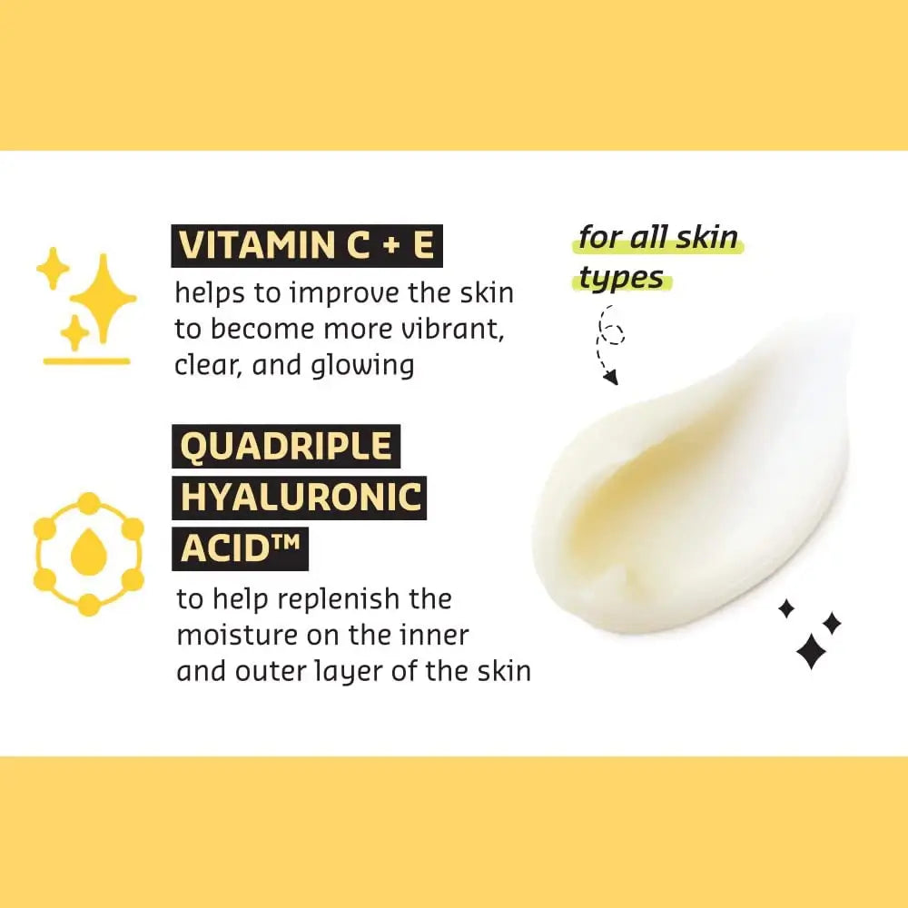 BELIF Aqua Bomb Vitamin C Gesichtscreme - Intensive Feuchtigkeit und strahlender Glanz, 25 ml