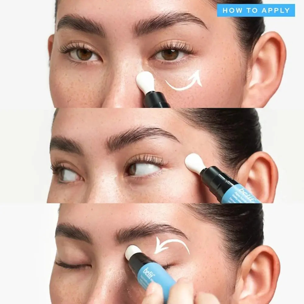 BELIF Aqua Bomb Eye Gel - Augengel mit Koffein und Hyaluronsäure zur Reduzierung von Tränensäcken und Feuchtigkeitsversorgung der Augenpartie - 15 ml