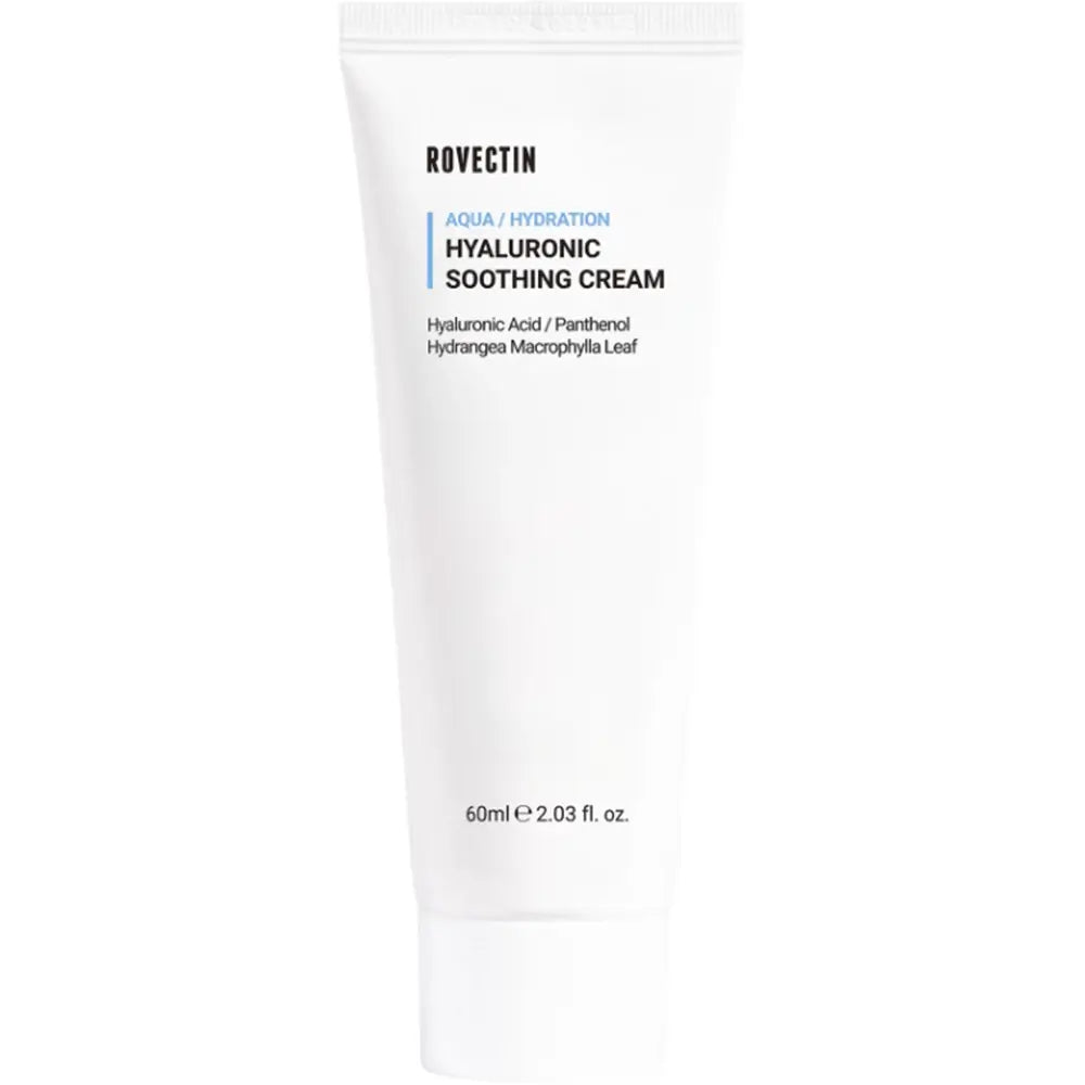 ROVECTIN Aqua Hyaluronic Cream - Gesichtscreme mit Hyaluronsäure und Ceramid NP, die die natürliche Hautbarriere aufrechterhält und Anzeichen von Trockenheit und Reizung reduziert - 60 ml