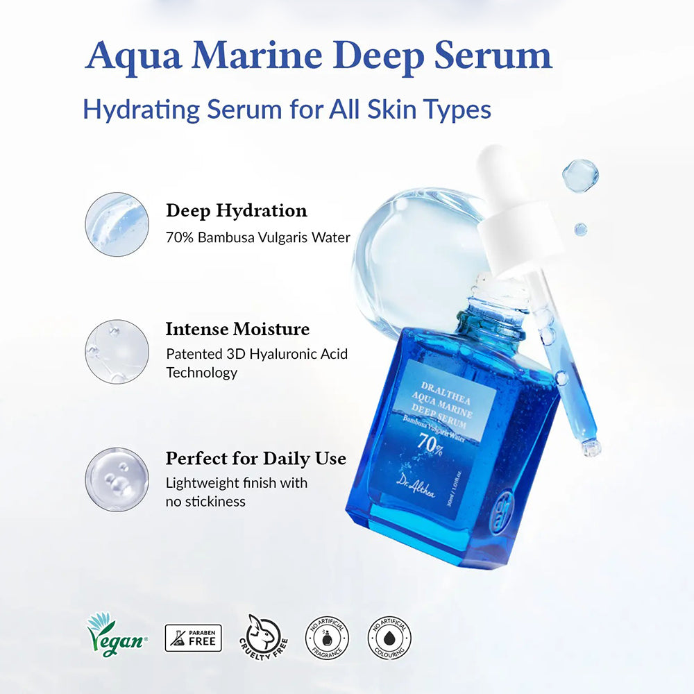 Dr. Althea Aqua Marine Deep Serum leuchtend - Feuchtigkeit und Glanz, 30 ml