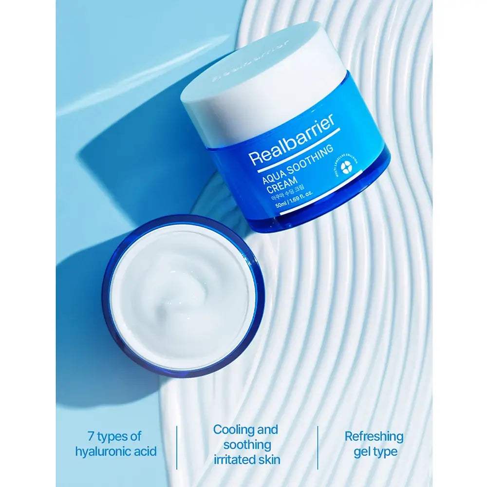 Aqua Beruhigende Gesichtscreme – Beruhigend & Erfrischend 50 ml