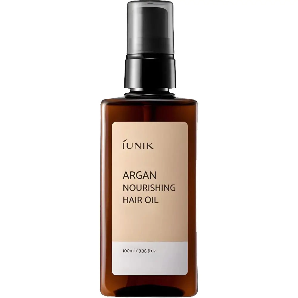 IUNIK Argan Nourishing - Haaröl formuliert mit Arganöl und pflanzlichen Ölen, das zur Hydratation des Haares und zur Erhaltung des Glanzes beiträgt - 100 ml