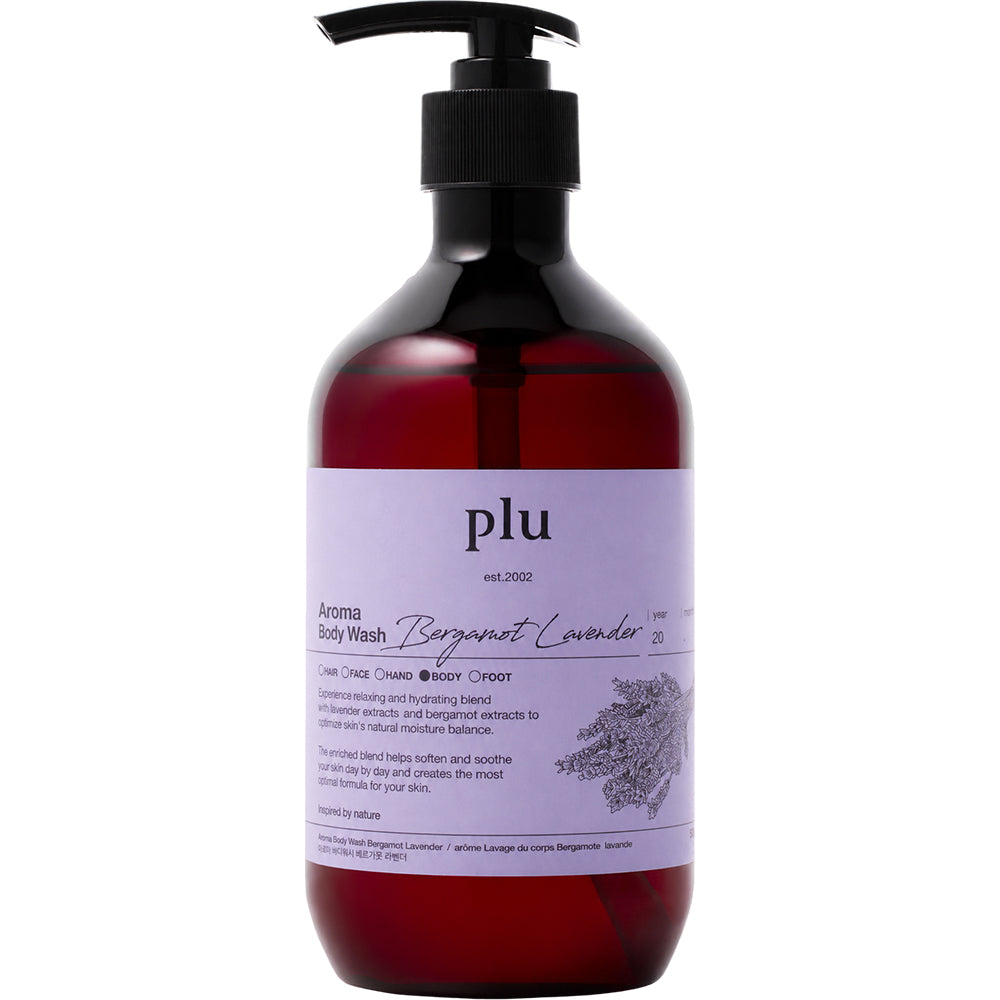 PLU Aroma Duschgel Bergamotte Lavendel, 500 g