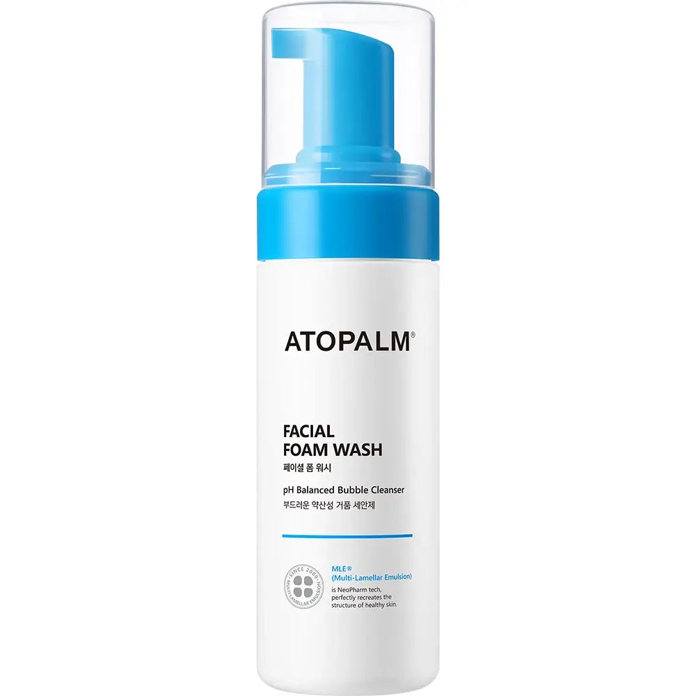 ATOPALM Facial Foam Wash – Flasche mit Pumpspender	