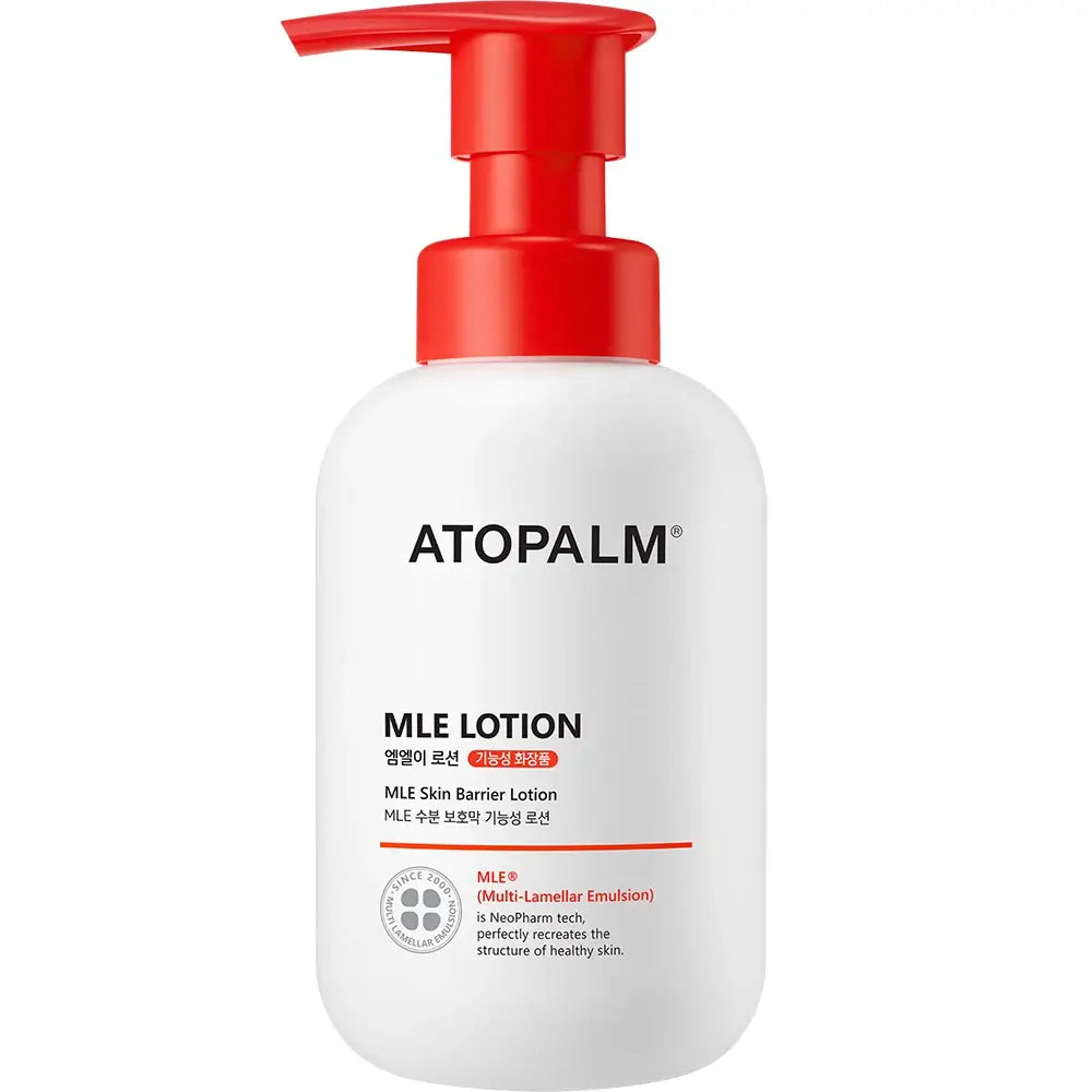 ATOPALM MLE Lotion – Vorderansicht der Flasche	