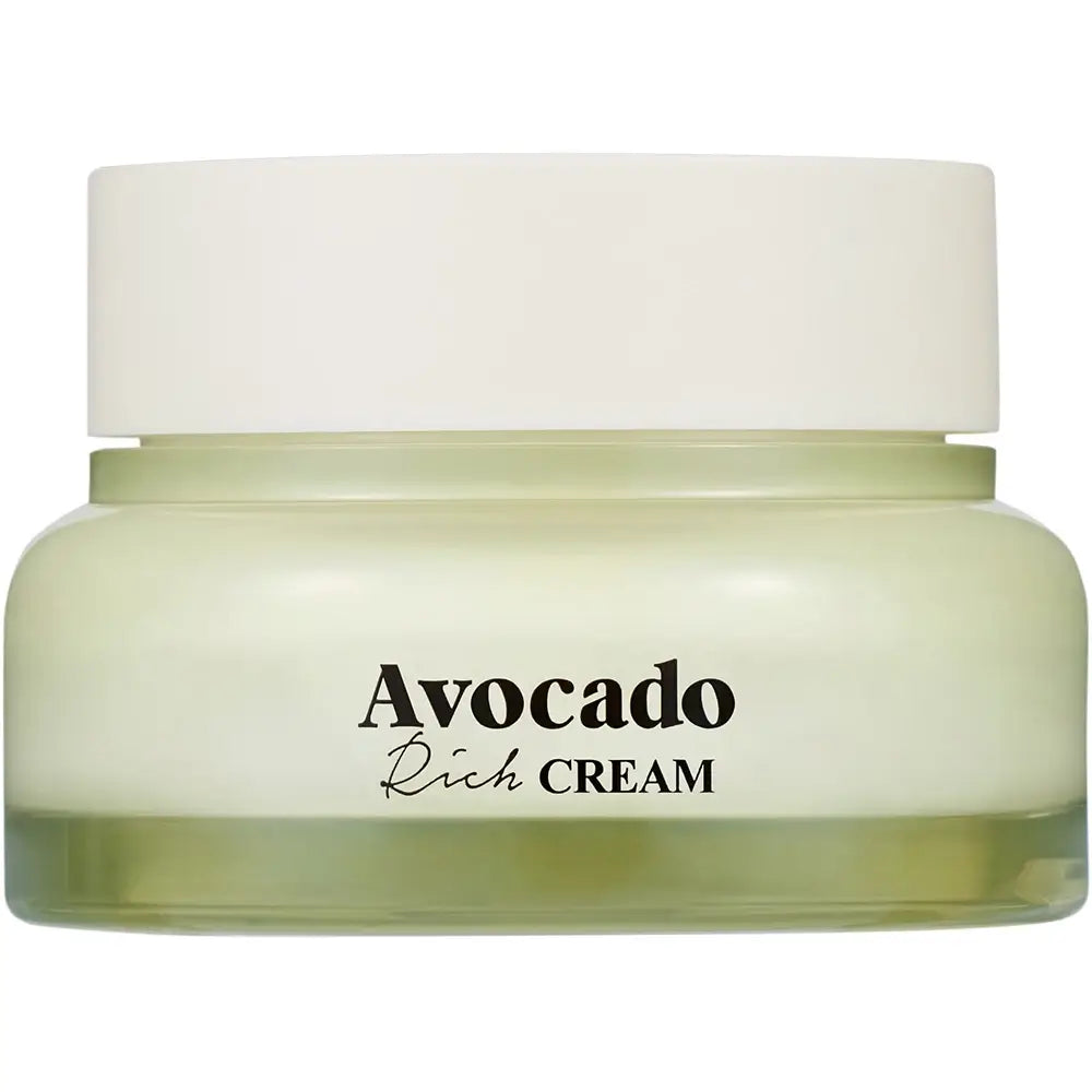 SKINFOOD Avocado Rich Cream - Gesichtscreme mit Avocadoextrakt und Sheabutter für intensive Feuchtigkeit - 60 ml