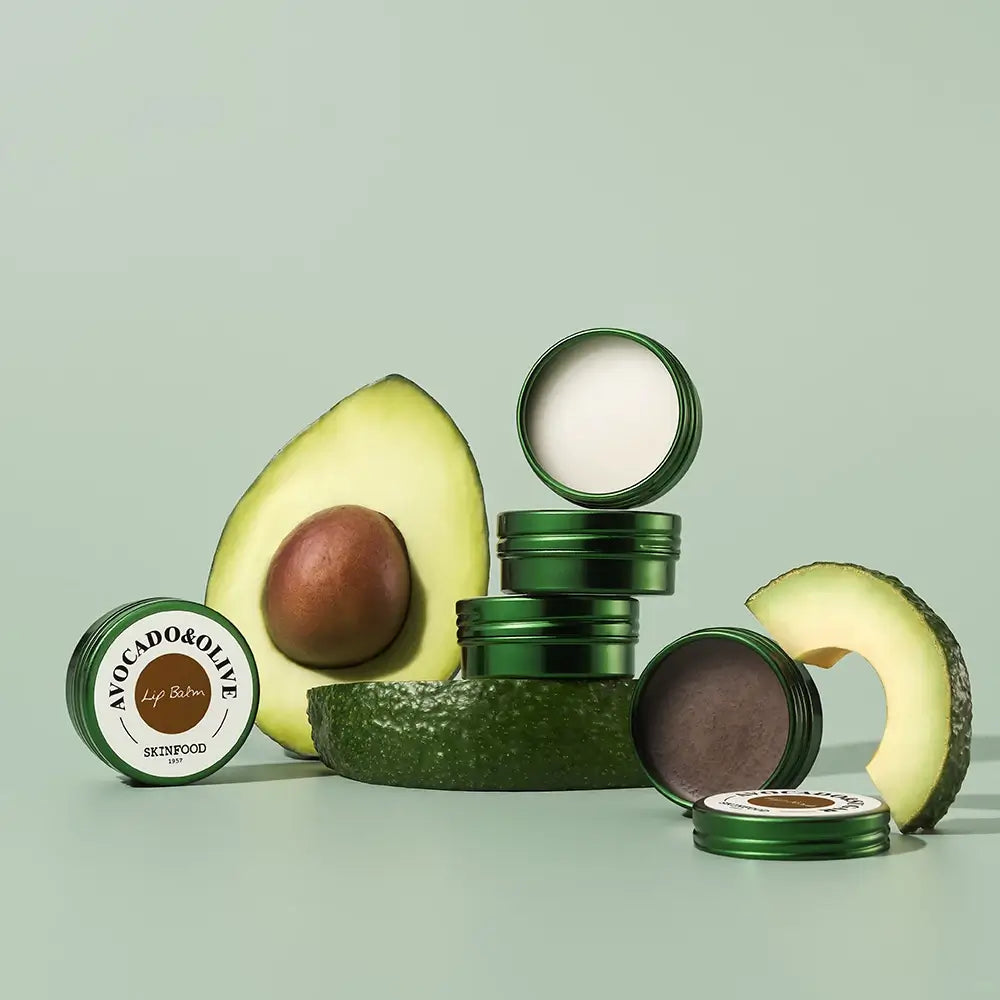 SKINFOOD Avocado und Zucker Lippenpeeling - Sanftes Peeling und intensive Feuchtigkeitspflege, 14 g