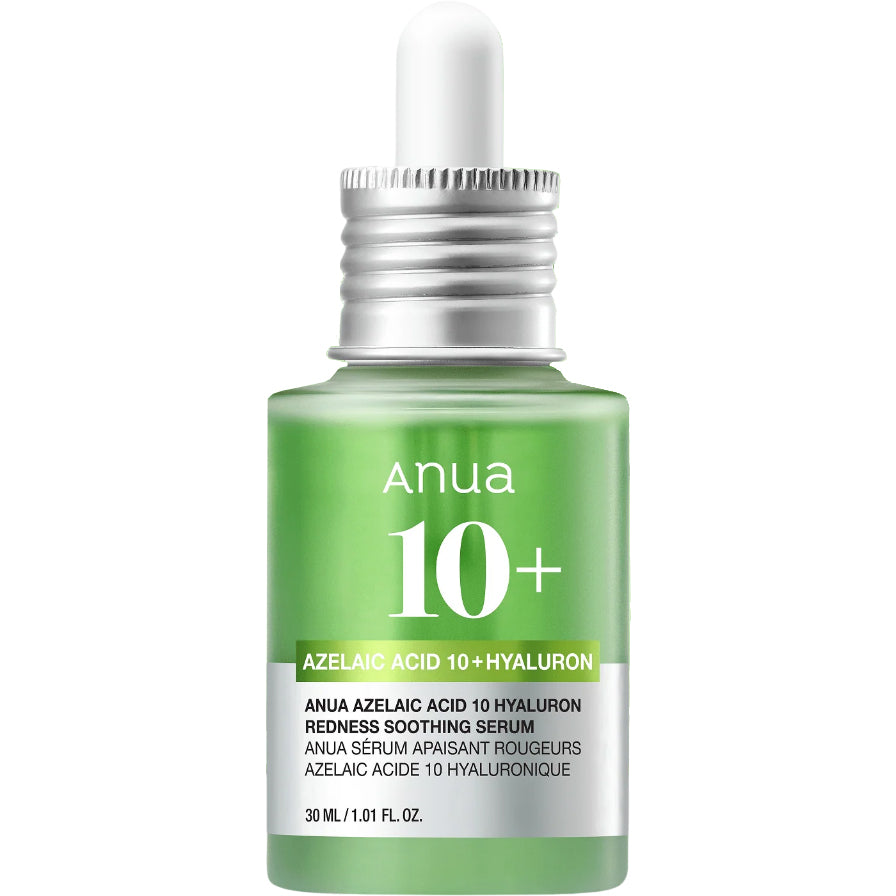 ANUA Azelaic Acid 10 Hyaluron Rötung Beruhigendes Serum - Beruhigung und Feuchtigkeit, 30 ml