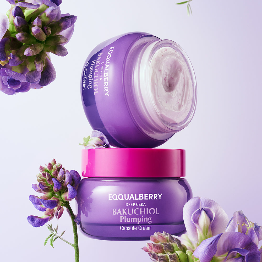 EQQUALBERRY Bakuchiol Aufpolsternde Kapselcreme 50 ml