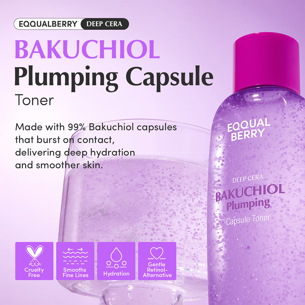 Bakuchiol aufpolsterndes Kapsel-Toner Gesichtswasser 150 ml