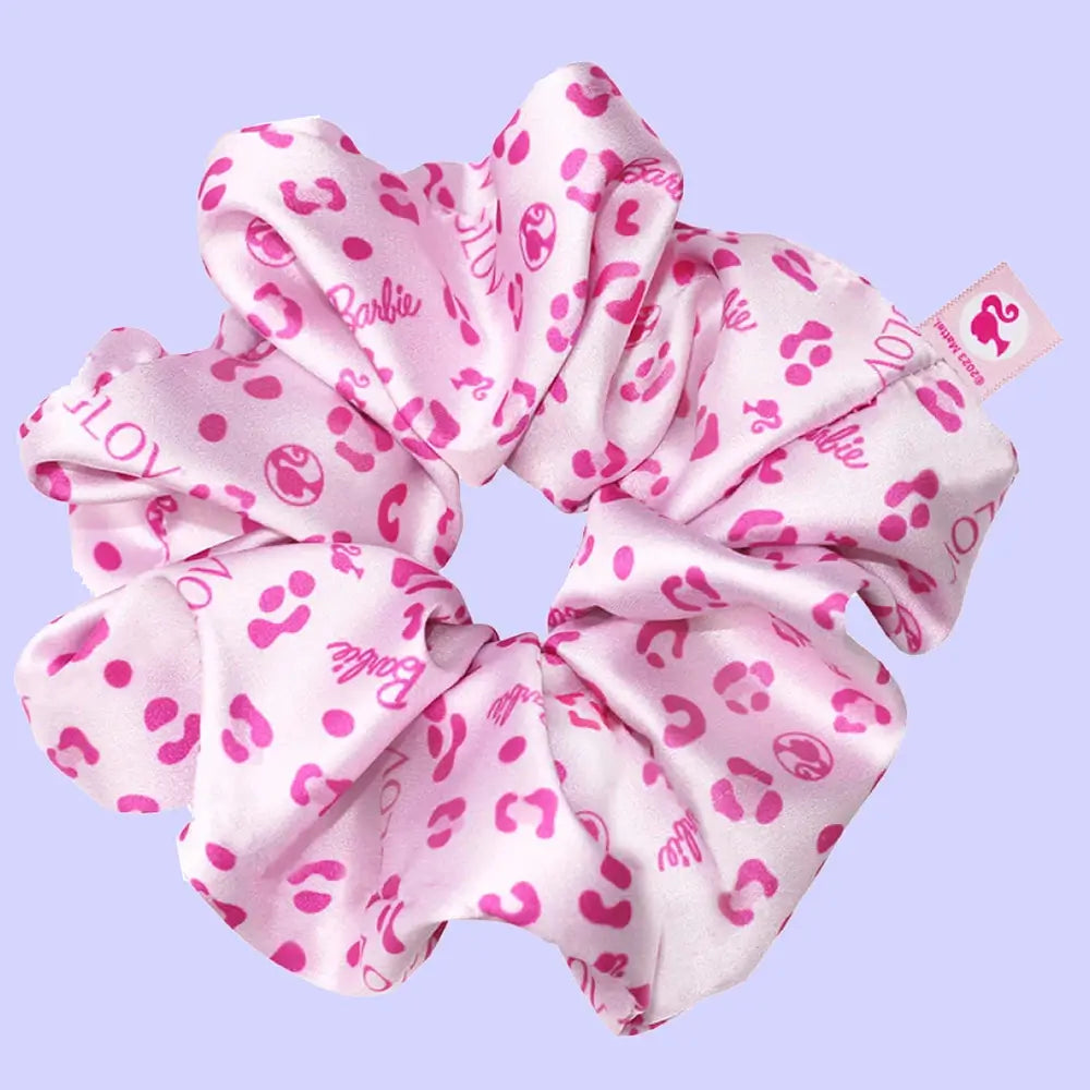 GLOV Barbie - Haargummi aus hochwertigem Stoff - Pink-Blau