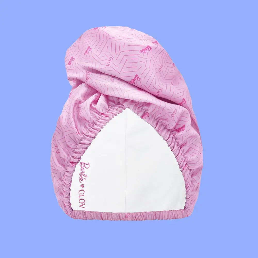 GLOV Barbie - Haarhandtuch aus superabsorbierender Mikrofaser und samtigem Satin