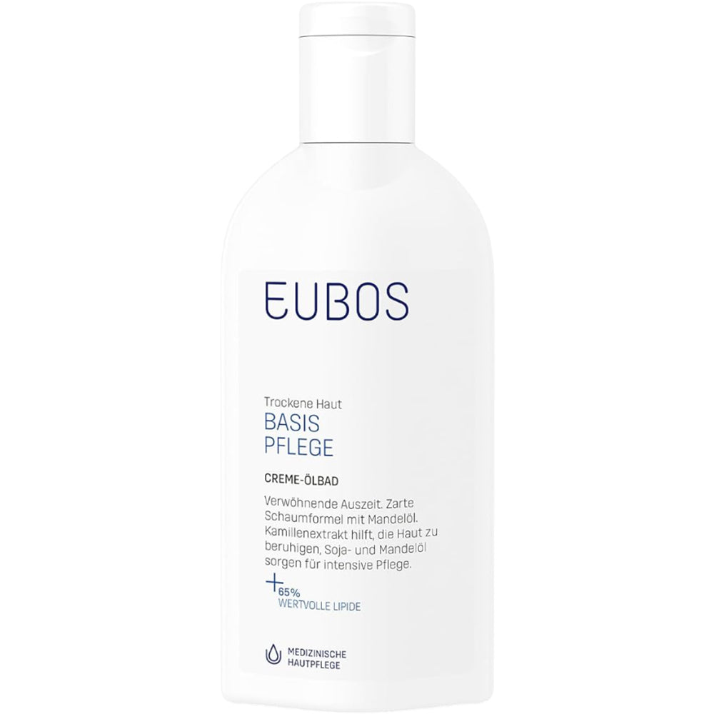 EUBOS Basispflege Creme-Badeöl - Körperöl 200 ml