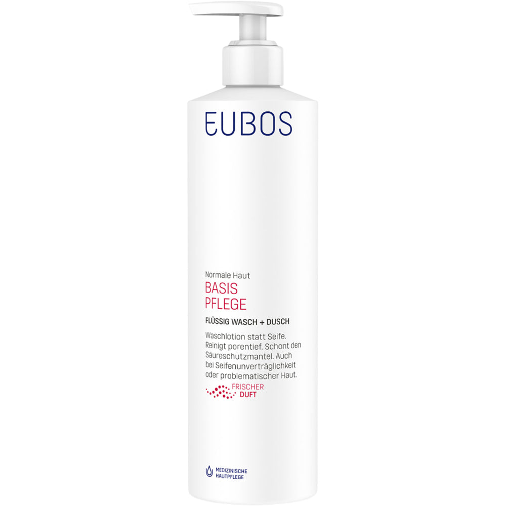 EUBOS Basic Care Liquid Washing Emulsion Red - 400 ml