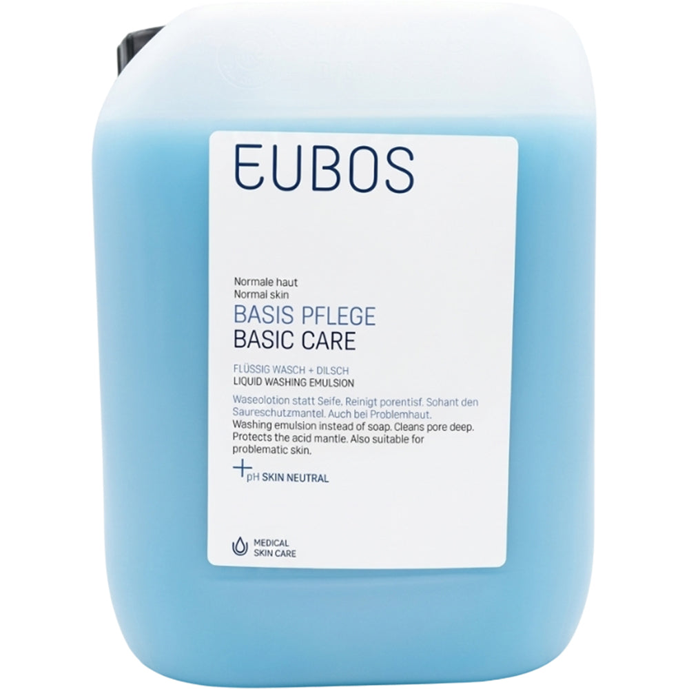 EUBOS Basispflege Flüssige Wasch-Emulsion Blau Nachfüllpackung