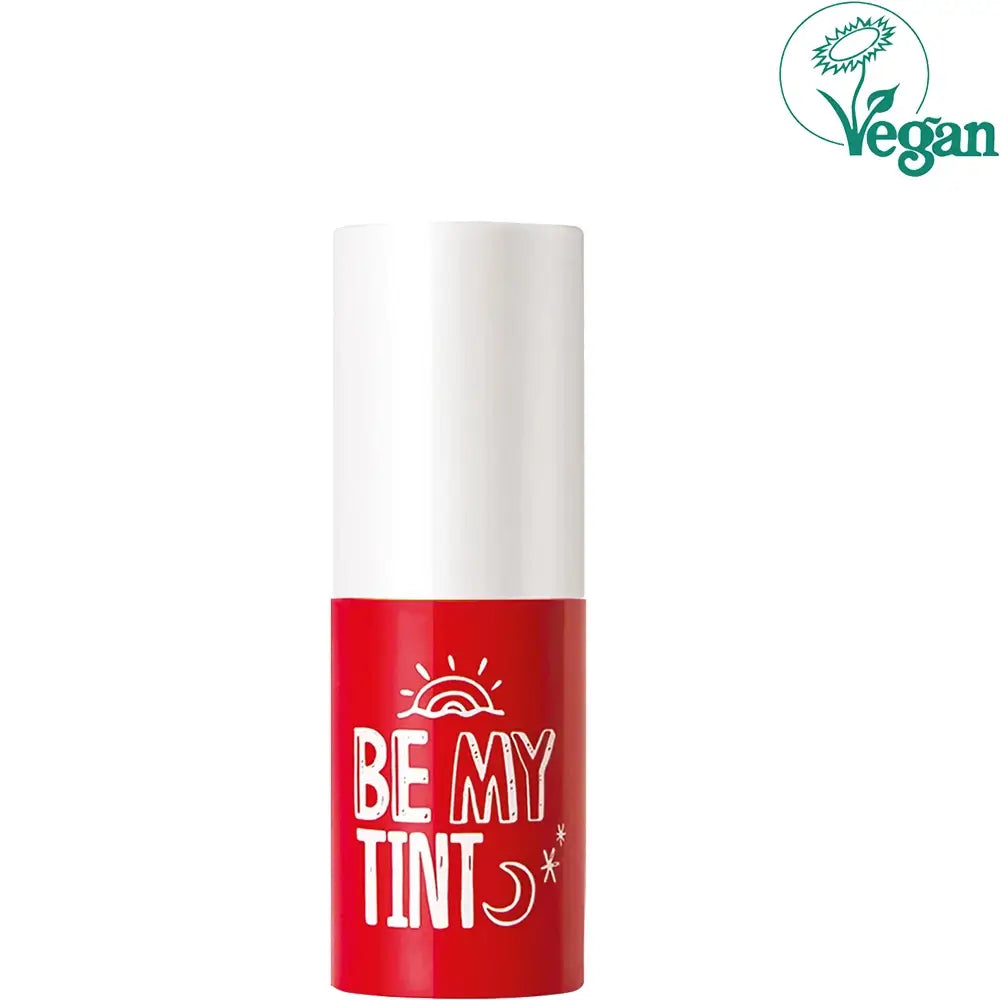 YADAH Be My Tint - Lippenfärbung mit ECO-zertifizierten Inhaltsstoffen für Feuchtigkeitspflege und Farberhaltung - 4 g - 03 Real Red