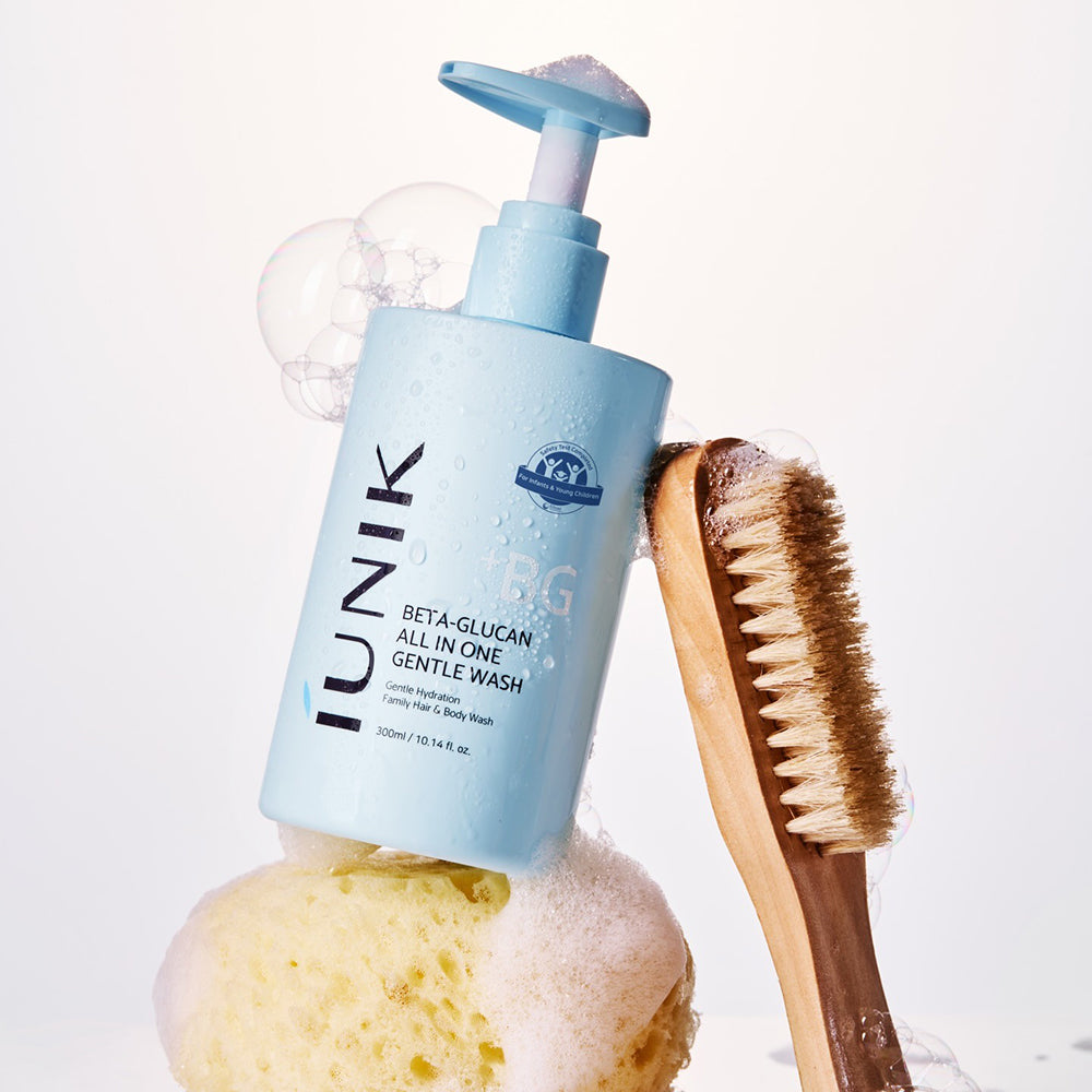 IUNIK Beta Glucan All-in-One Sanfte Waschlotion, 300 ml