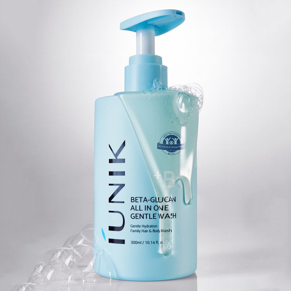 IUNIK Beta Glucan All-in-One Sanfte Waschlotion, 300 ml
