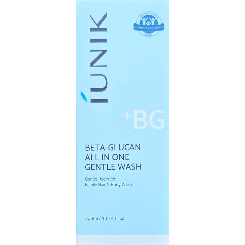 IUNIK Beta Glucan All-in-One Sanfte Waschlotion, 300 ml