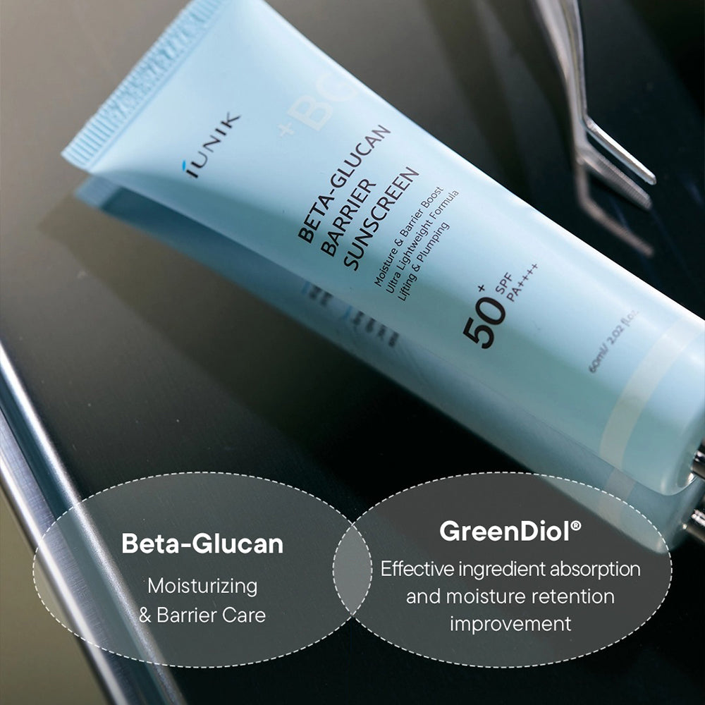 IUNIK Beta Glucan Barriere-Sonnenschutz SPF50+ PA++++ 60 ml