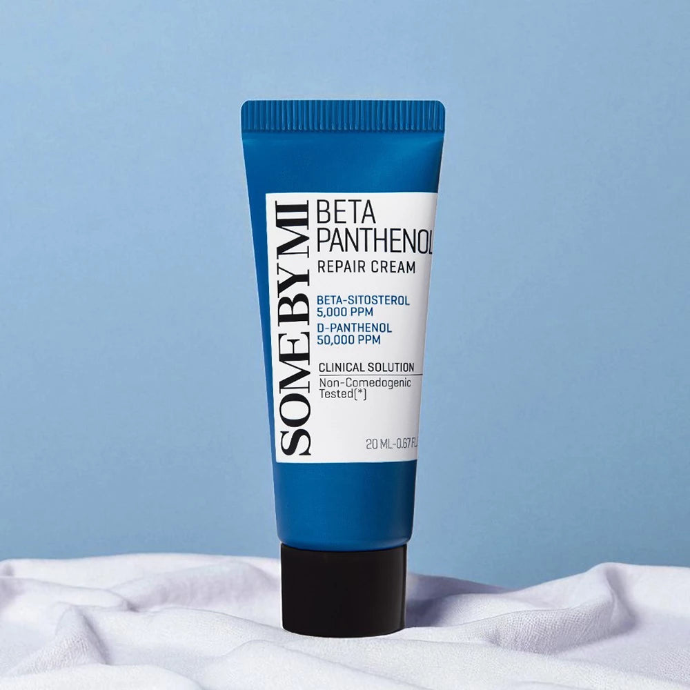 SOME BY MI Beta Panthenol Repair Cream - Gesichtscreme mit D-Panthenol und Beta-Sitosterol zur Beruhigung, Hydratation und Stärkung der Hautbarriere - 20 ml