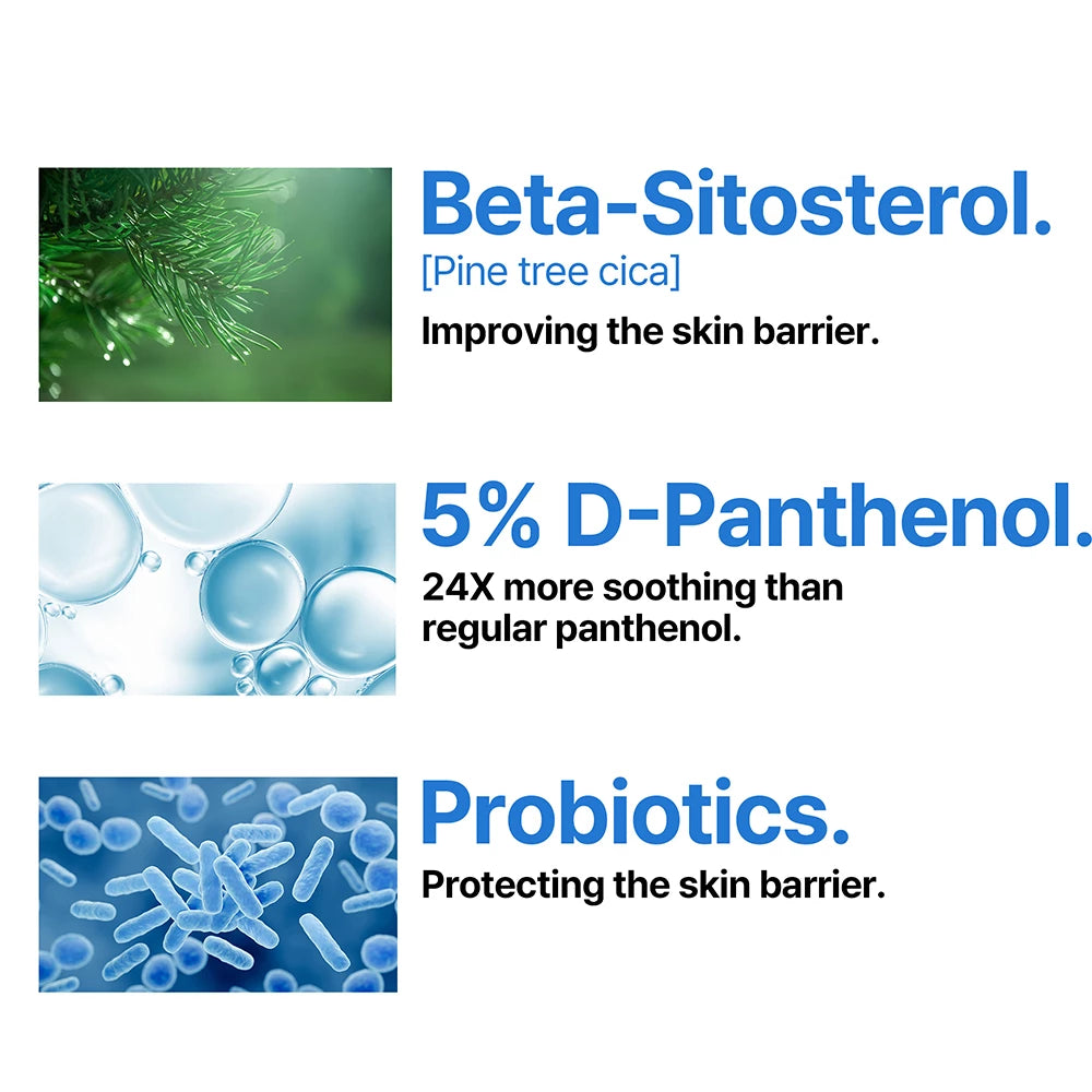 SOME BY MI Beta Panthenol Repair Cream - Gesichtscreme mit D-Panthenol (Provitamin B5) und Beta-Sitosterol zur Stärkung der Hautbarriere, Beruhigung von Rötungen und 100-stündiger Feuchtigkeitsversorgung - 50 ml