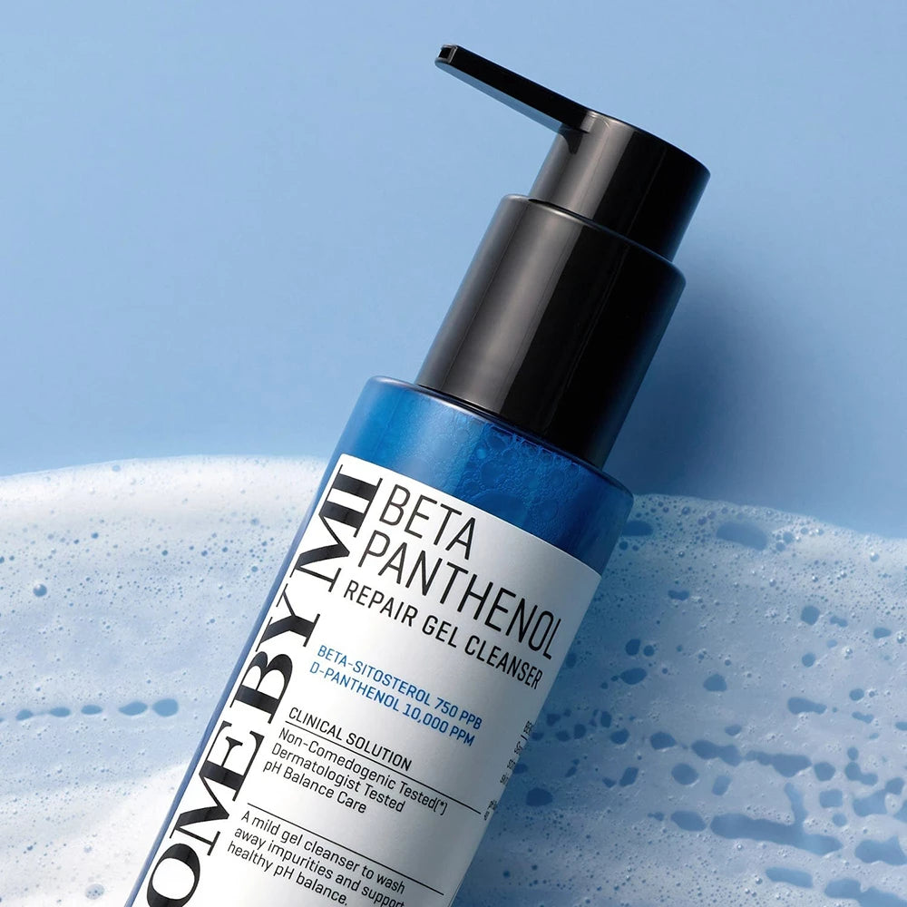 SOME BY MI Beta Panthenol Repair Gel Cleanser - Reinigungsgel mit niedrigem pH-Wert, formuliert mit D-Panthenol und Beta-Sitosterol, das zur Reinigung von Unreinheiten und überschüssigem Talg beiträgt und die Hautfeuchtigkeit und das Gleichgewicht aufrechterhält - 120 ml