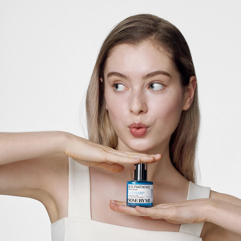 SOME BY MI Beta Panthenol Repair Serum - Gesichtsserum mit D-Panthenol und Beta-Sitosterol zur Beruhigung der Haut und Erhaltung der Hautbarriere - 30 ml