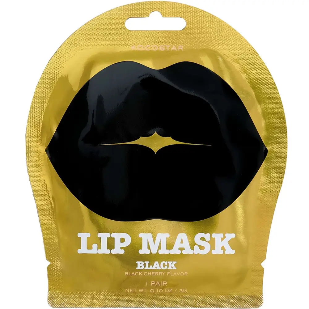 KOCOSTAR Black Cherry - Lippenmaske mit schwarze Johannisbeere und Perlenextrakt zur Feuchtigkeitspflege der Lippen - 3 g
