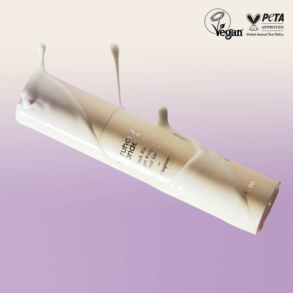 HARUHARU WONDER Black Rice Night Knight Retinol Serum Feuchtigkeitsspendendes und straffendes Serum, 20 ml