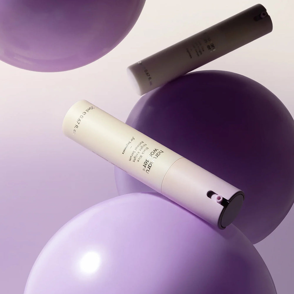 HARUHARU WONDER Black Rice Night Knight Retinol Serum Feuchtigkeitsspendendes und straffendes Serum, 20 ml