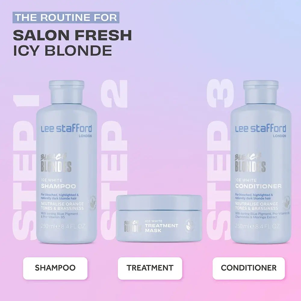 LEE STAFFORD Bleach Blondes Ice White Toning Treatment Mask
