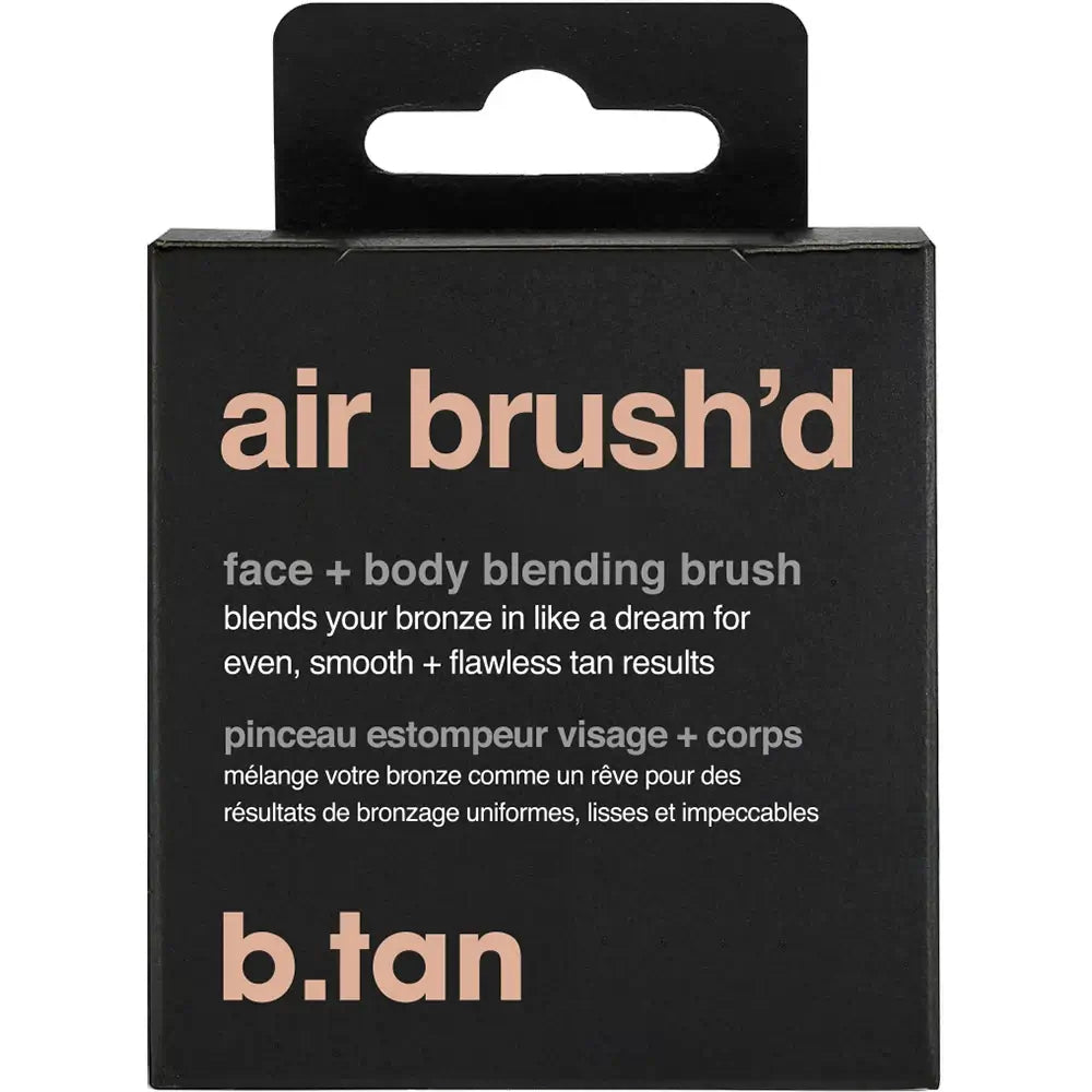 B.tan Air Brush'd Pinsel für Selbstbräuner Gesicht und Körper - Gleichmäßige professionelle Bräune ohne Streifen, 1 Stk.