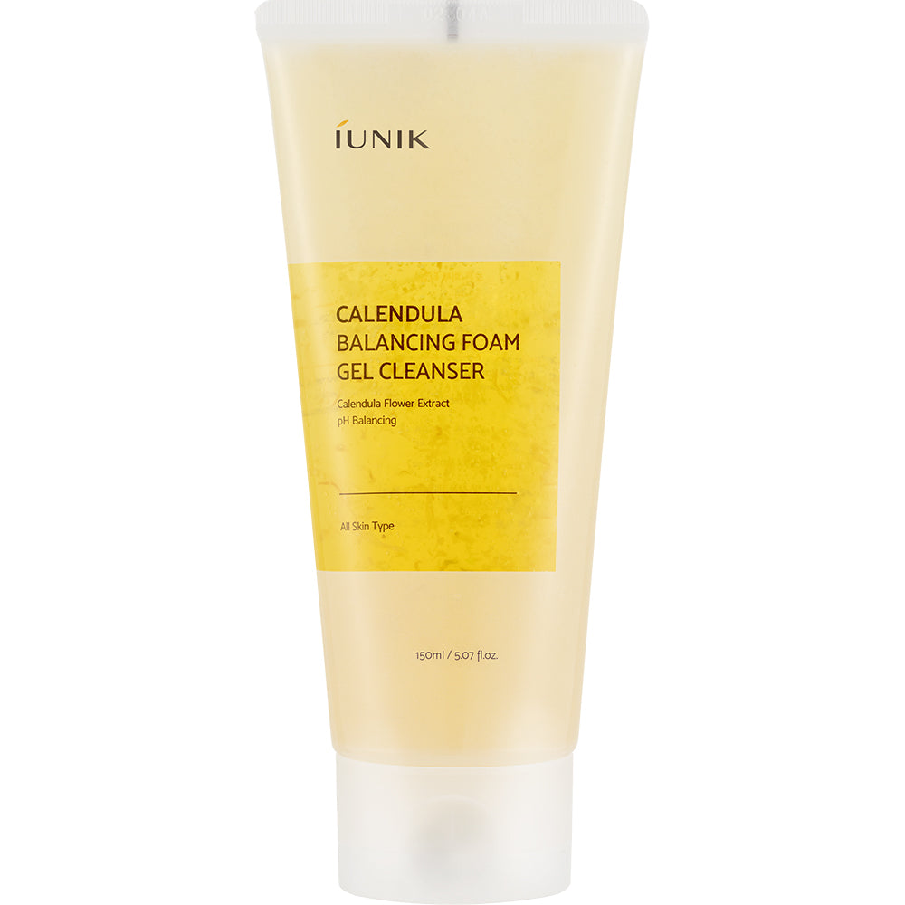 IUNIK Calendula Ausgleichendes Schaum-Gel Reinigungsmittel 150 ml