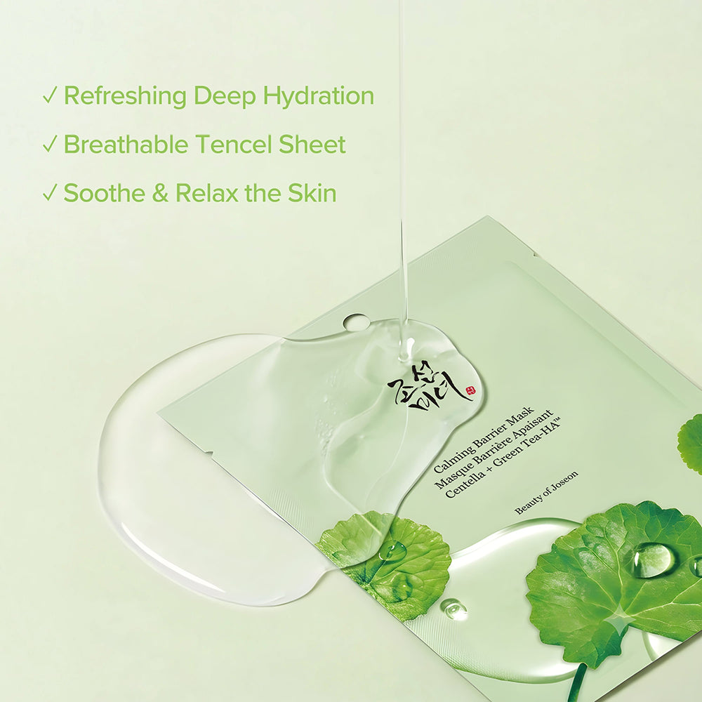 Calming Barrier Sheet Mask Masca de fata 18 ml