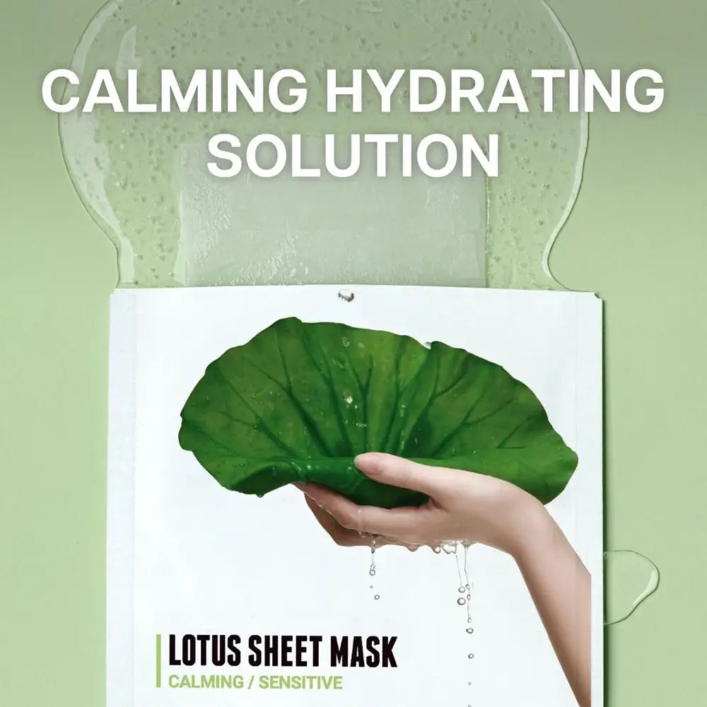 ROVECTIN Beruhigende Lotus Maske - Gesichtsmaske mit Lotus-Extrakt und Aquaxyl zur Beruhigung und intensiven Hydratation empfindlicher oder dehydrierter Haut - 25 ml