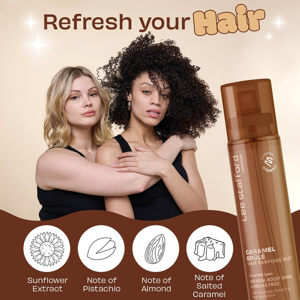 LEE STAFFORD Caramel Brule Hair Perfume Mist, 80 ml