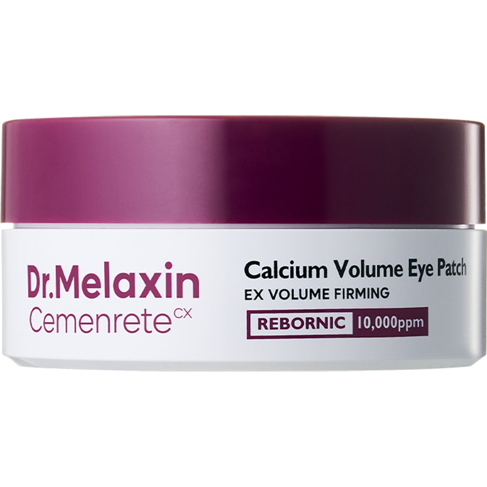 Dr. Melaxin Cemenrete Calcium Volume Eye Patch - Augenpads mit Niacinamid und Adenosin zur Glättung von feinen Linien und zur Aufrechterhaltung eines strahlenden Aussehens der Augenpartie - 60 Stück