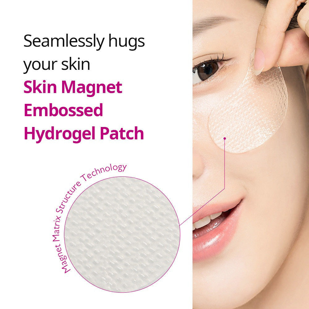 Dr. Melaxin Cemenrete Calcium Volume Eye Patch - Augenpads mit Niacinamid und Adenosin zur Glättung von feinen Linien und zur Aufrechterhaltung eines strahlenden Aussehens der Augenpartie - 60 Stück